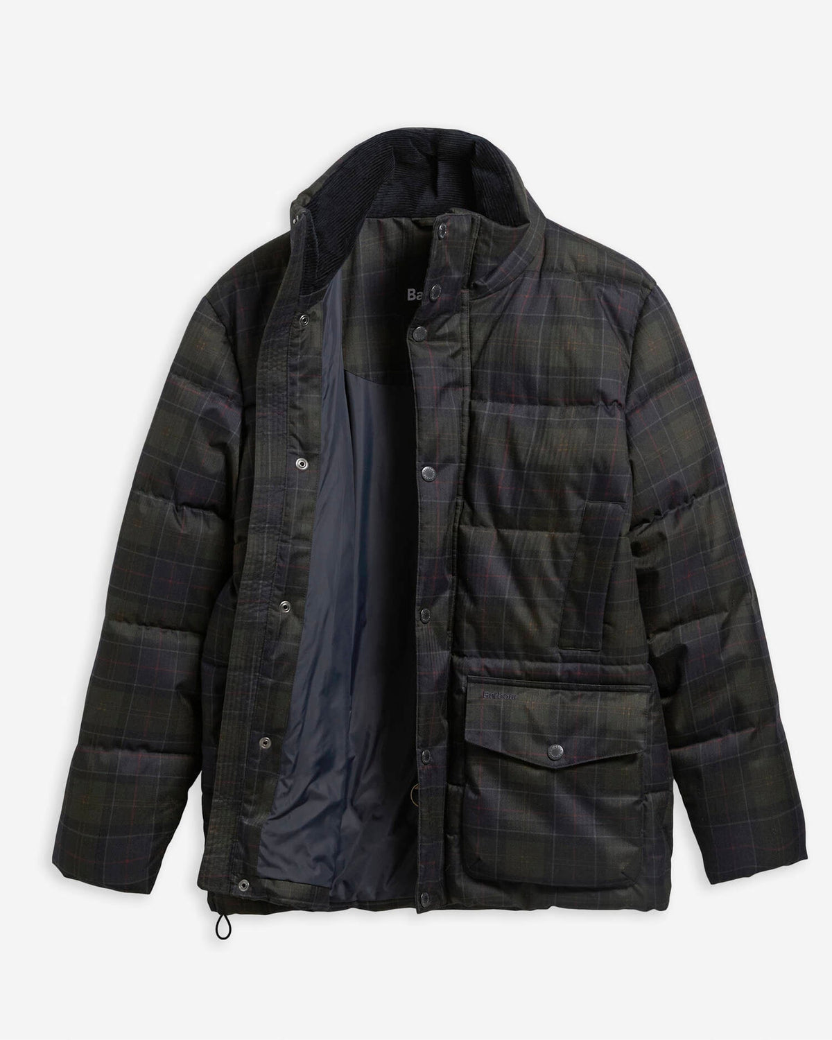 Lonnen Tartan Puffer Jacket
