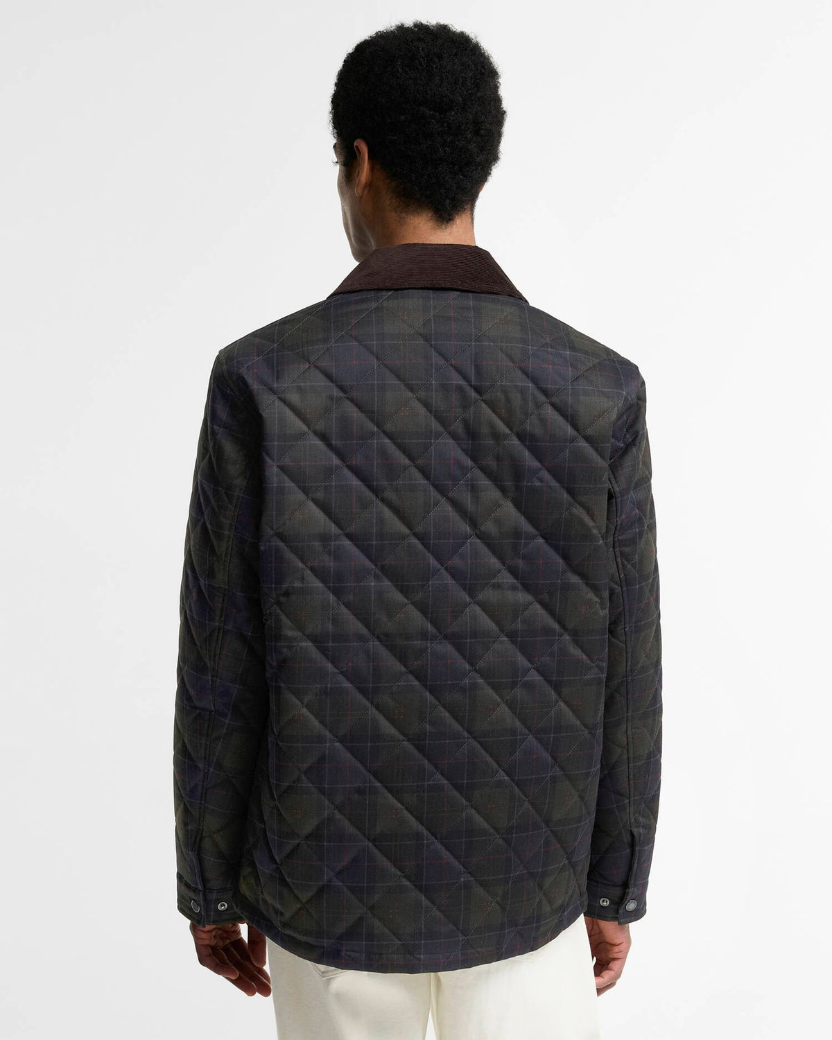 Tartan Shirt Quilted Jacket