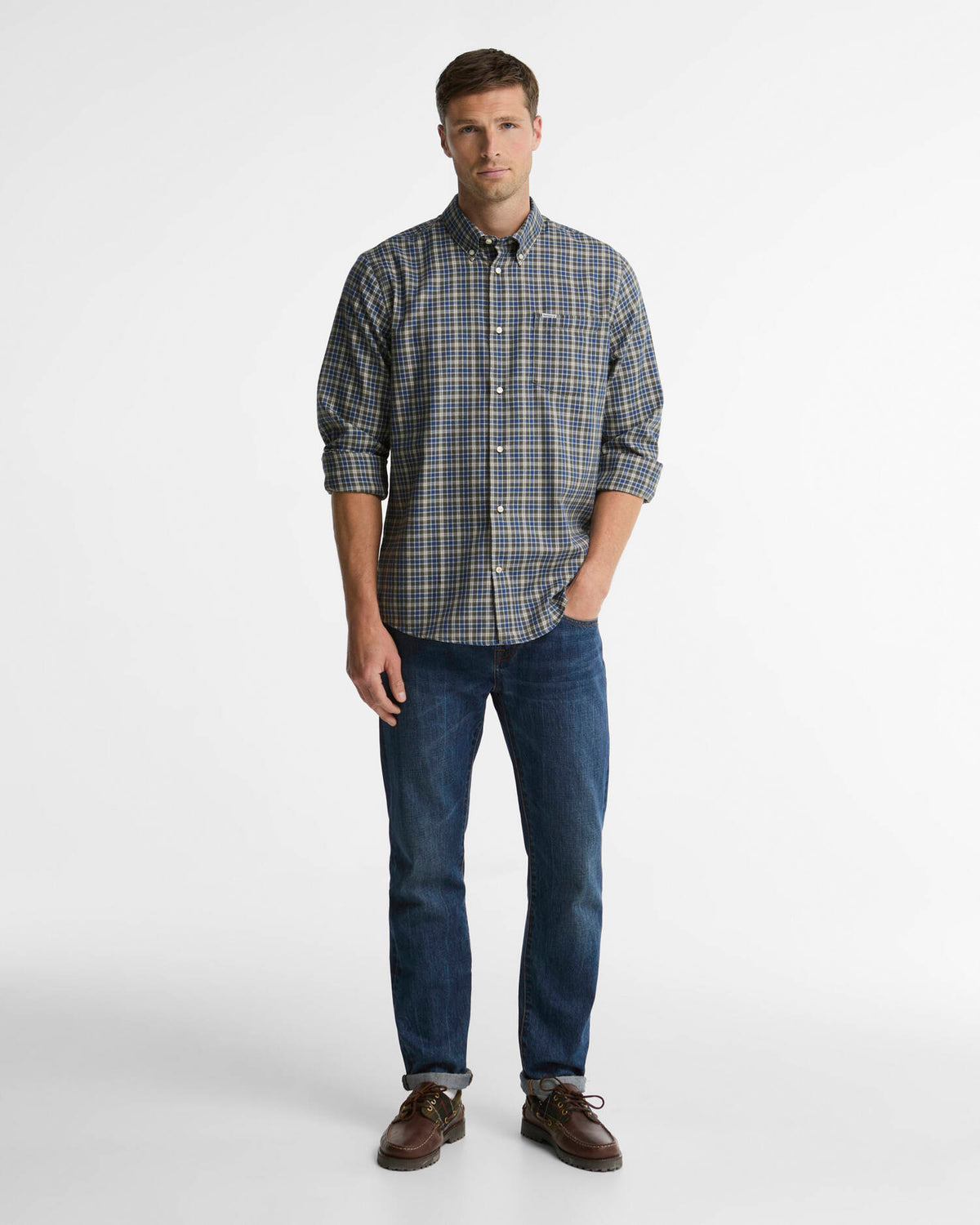 Dishford Thermo-Weave Regular Fit Long-Sleeved Shirt