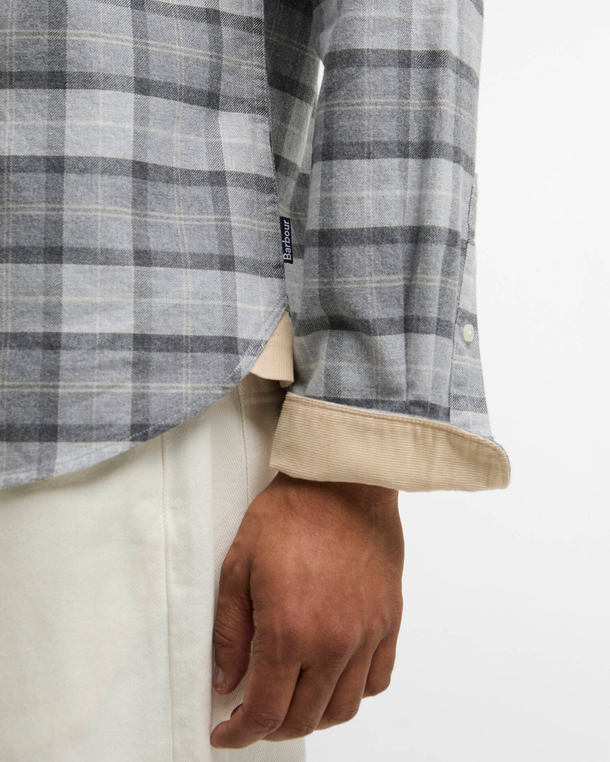 Mineral Tartan Authentic-Fit Long-Sleeved Shirt