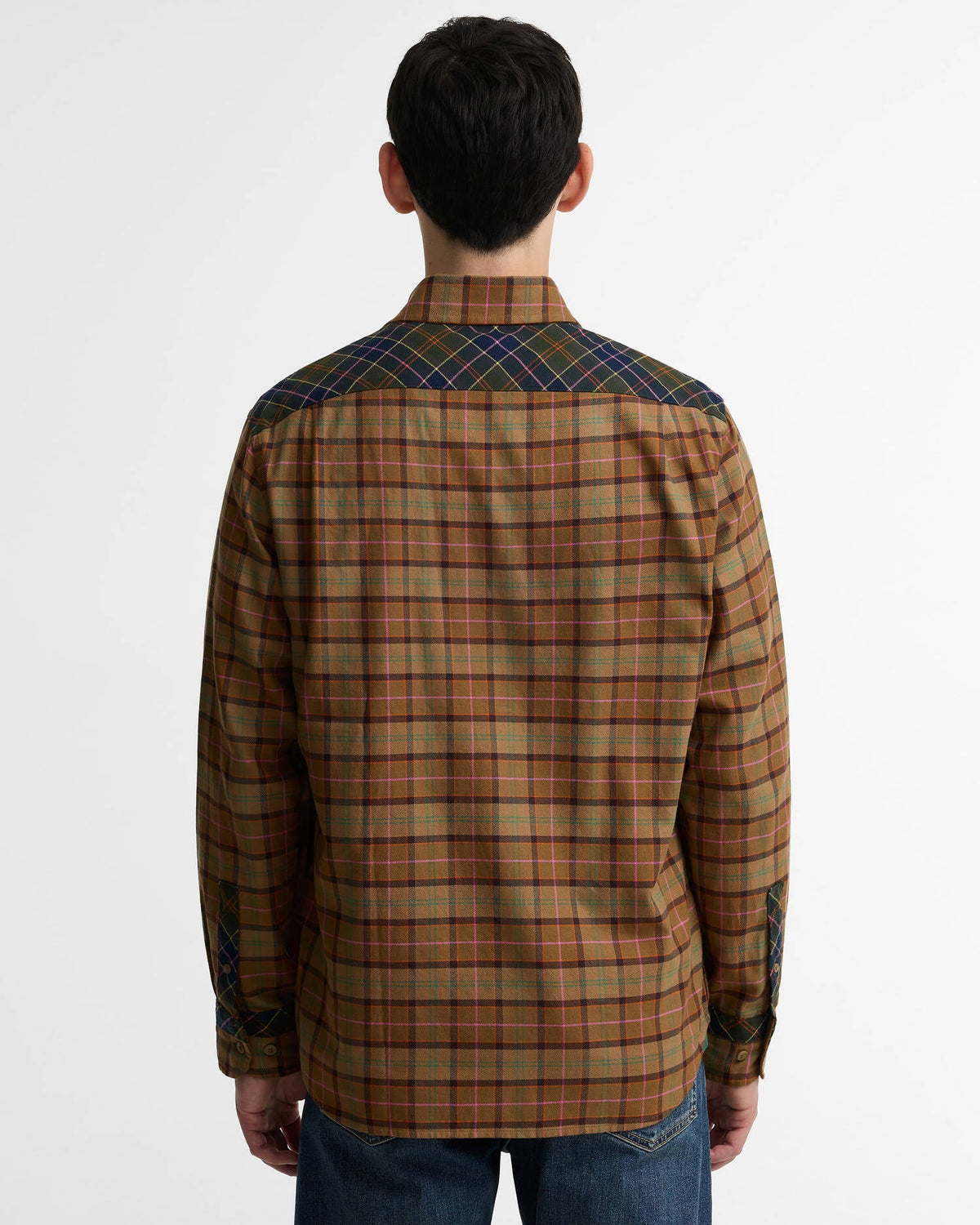 Paul Smith Loves Barbour Tartan Tailored Long-Sleeved Shirt