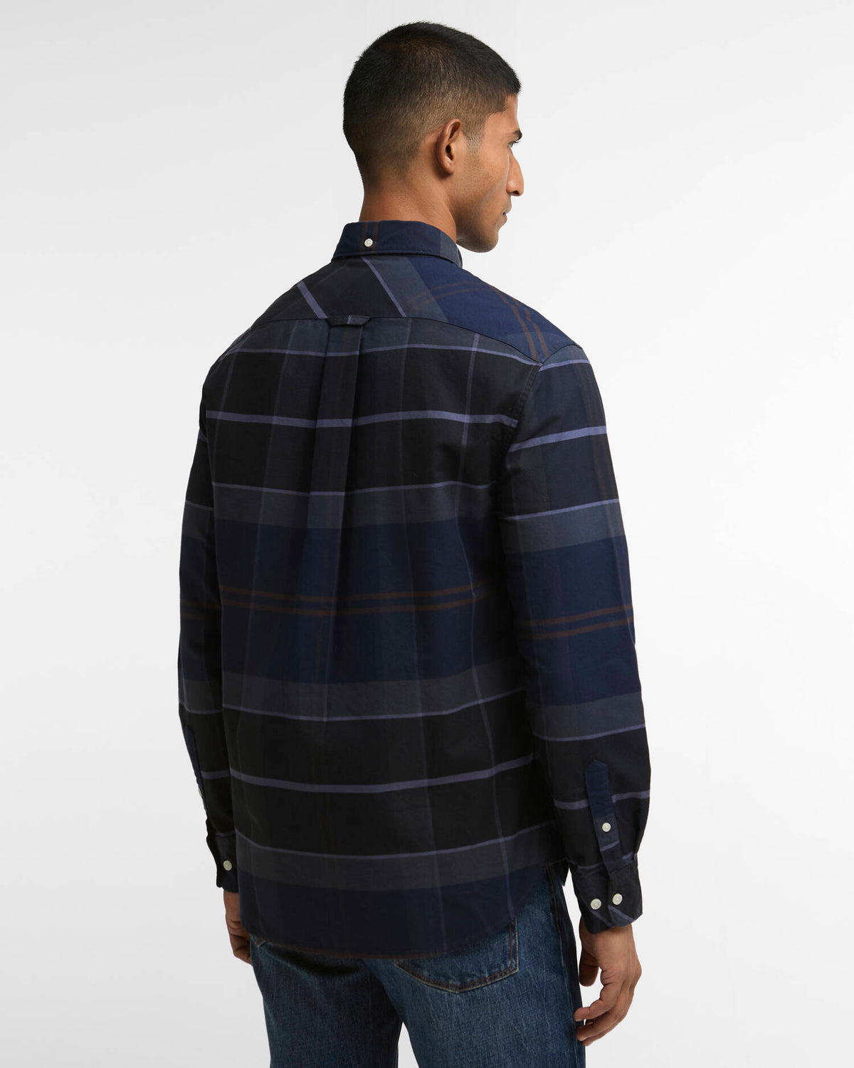 Mineral Tartan Dunoon Authentic-Fit Shirt