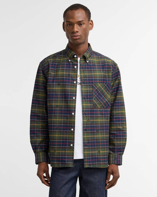 Barbour x A.P.C. Monogram Tartan Shirt