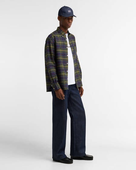 Barbour x A.P.C. Monogram Tartan Shirt