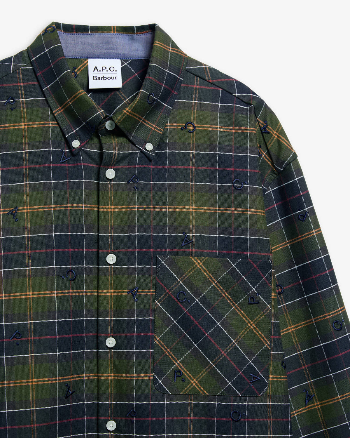 Barbour x A.P.C. Monogram Tartan Shirt