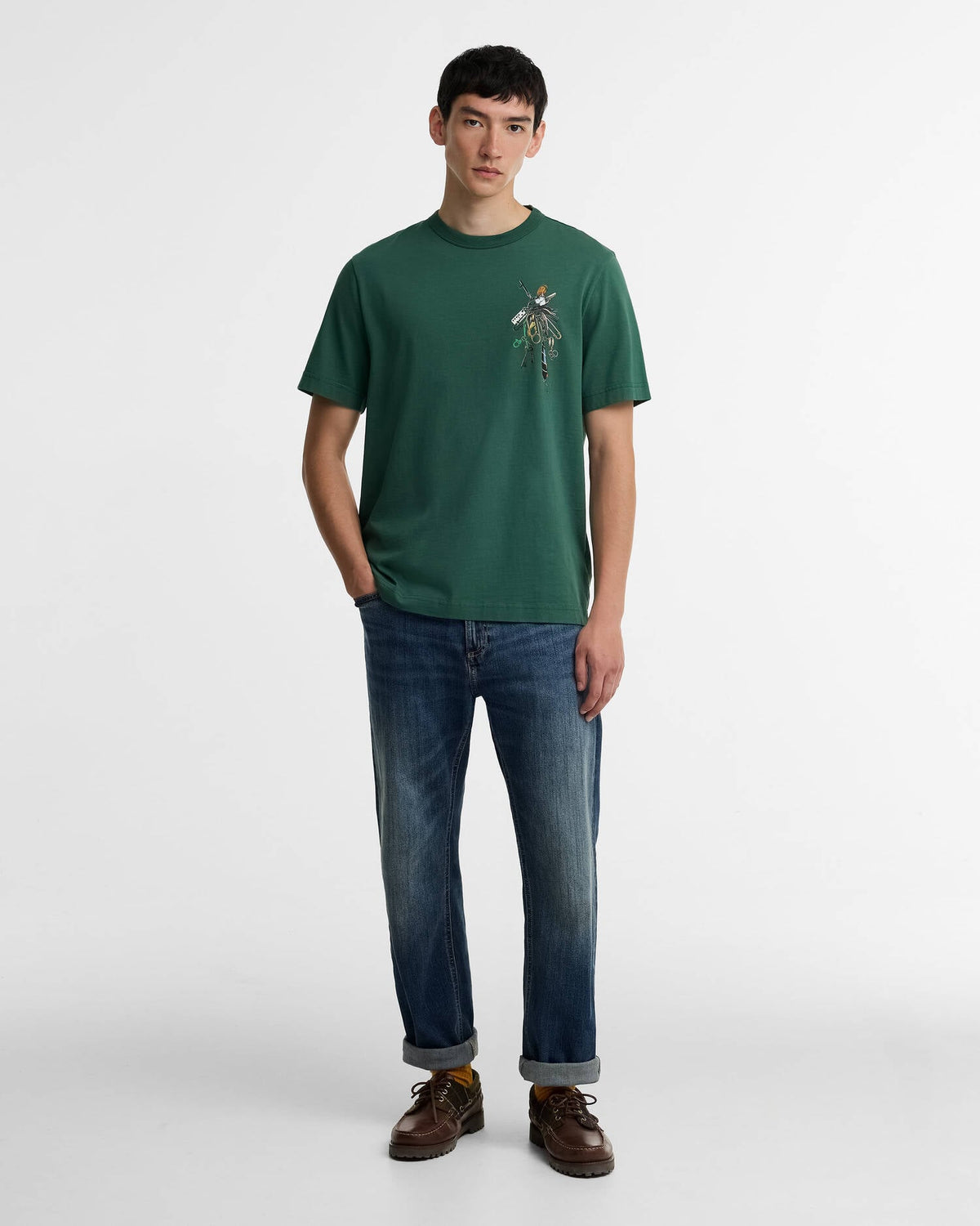 Paul Smith Loves Barbour Key Graphic T-Shirt