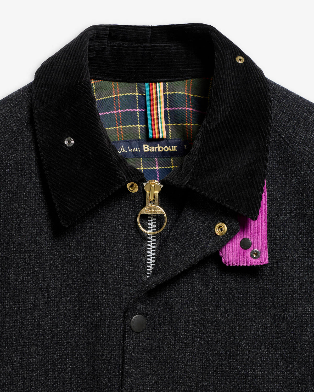 Paul Smith Loves Barbour Transport Wool Jacket