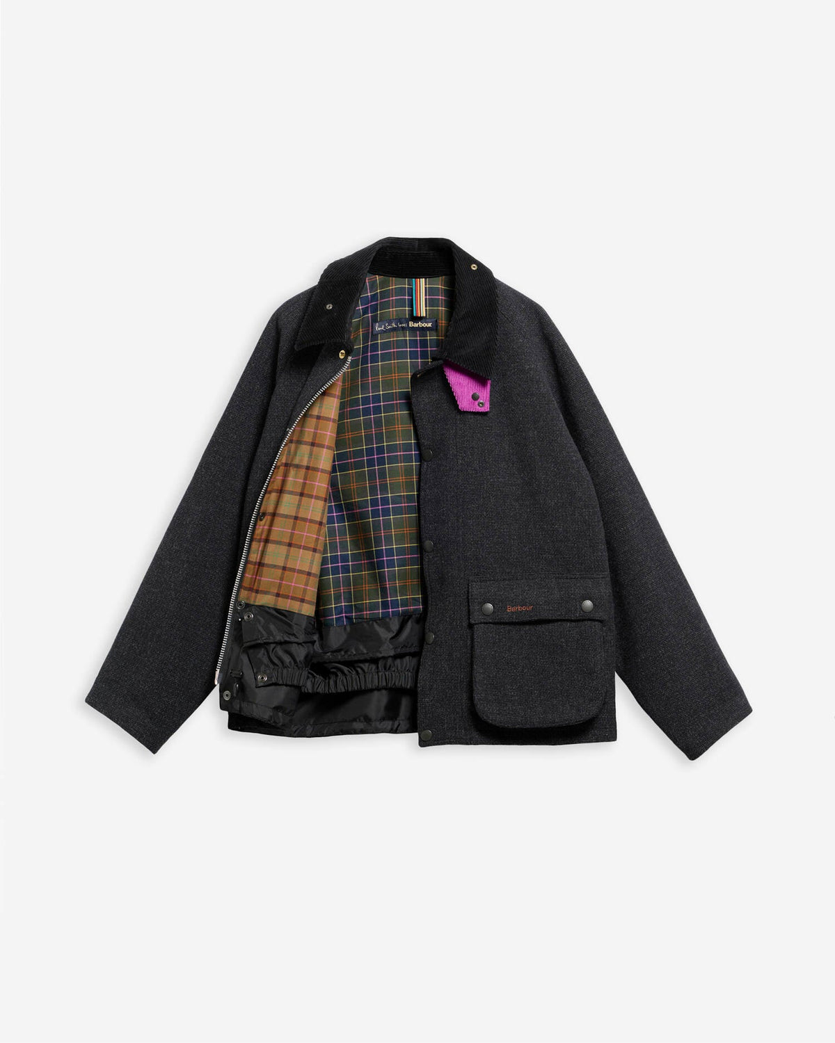 Paul Smith Loves Barbour Transport Wool Jacket