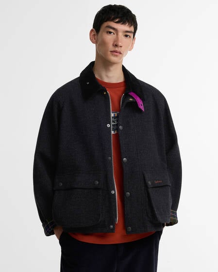 Paul Smith Loves Barbour Transport Wool Jacket