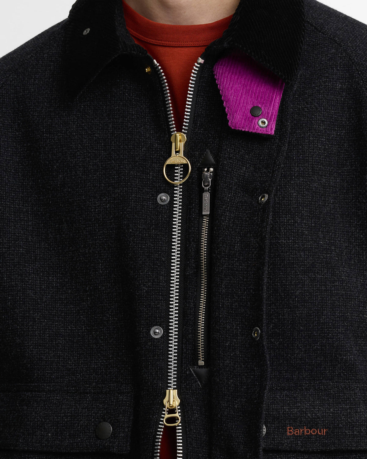 Paul Smith Loves Barbour Transport Wool Jacket