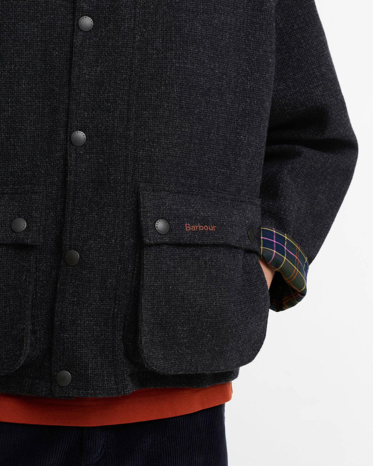 Paul Smith Loves Barbour Transport Wool Jacket