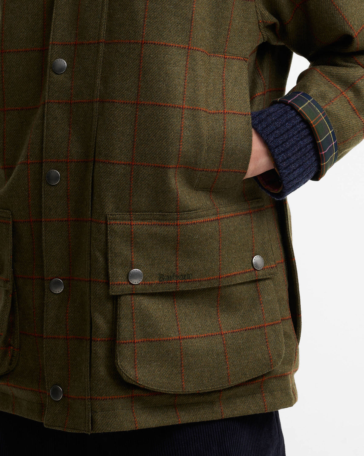 Paul Smith Loves Barbour Beaufort Wool Jacket