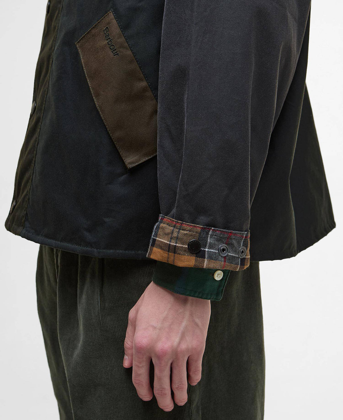 Patchwork Transport Waxed Jacket