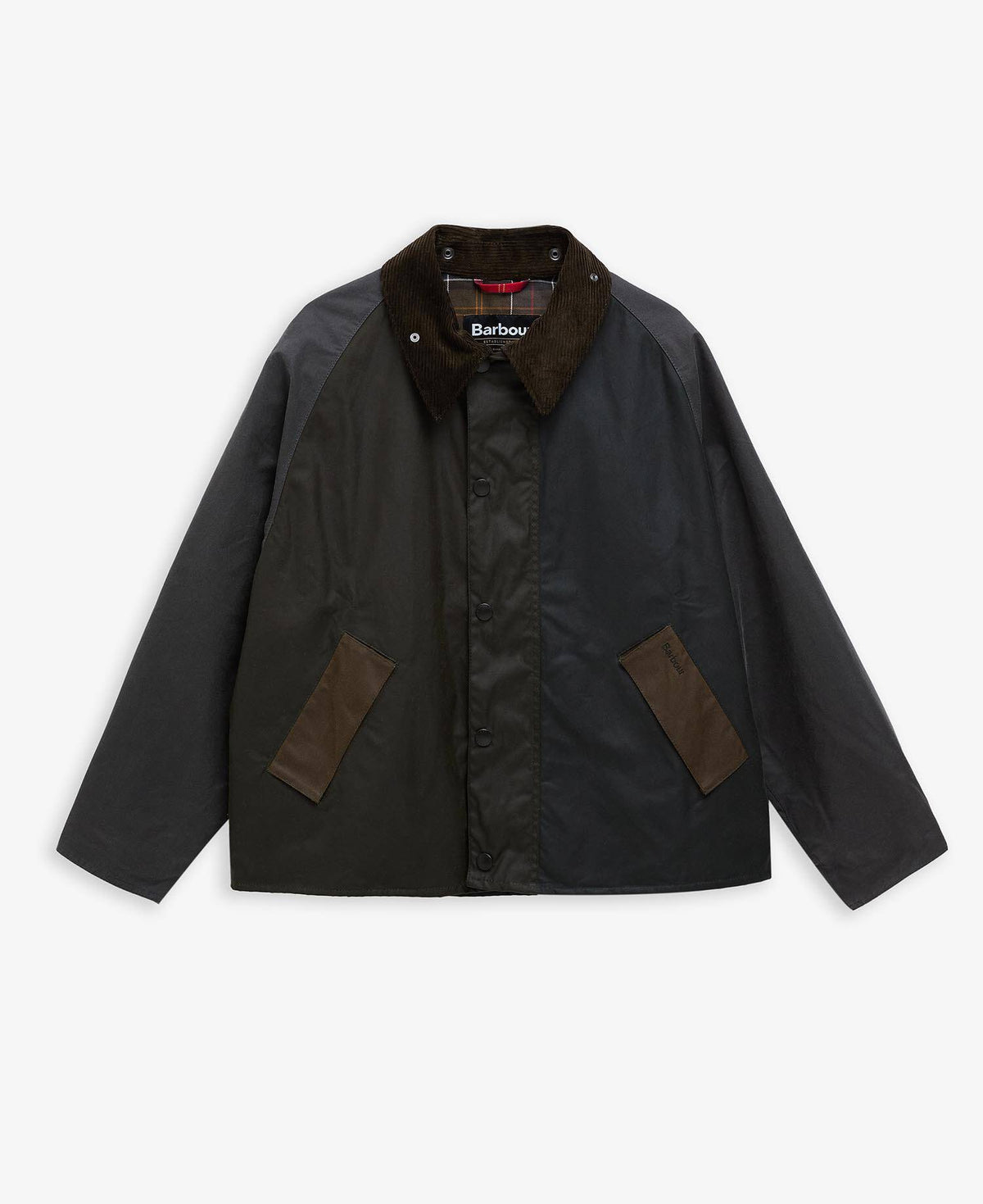 Patchwork Transport Waxed Jacket