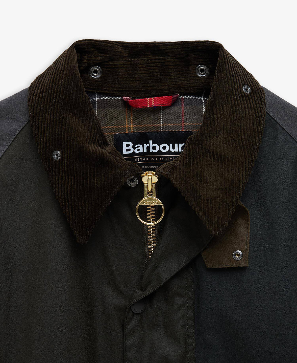 Patchwork Transport Waxed Jacket