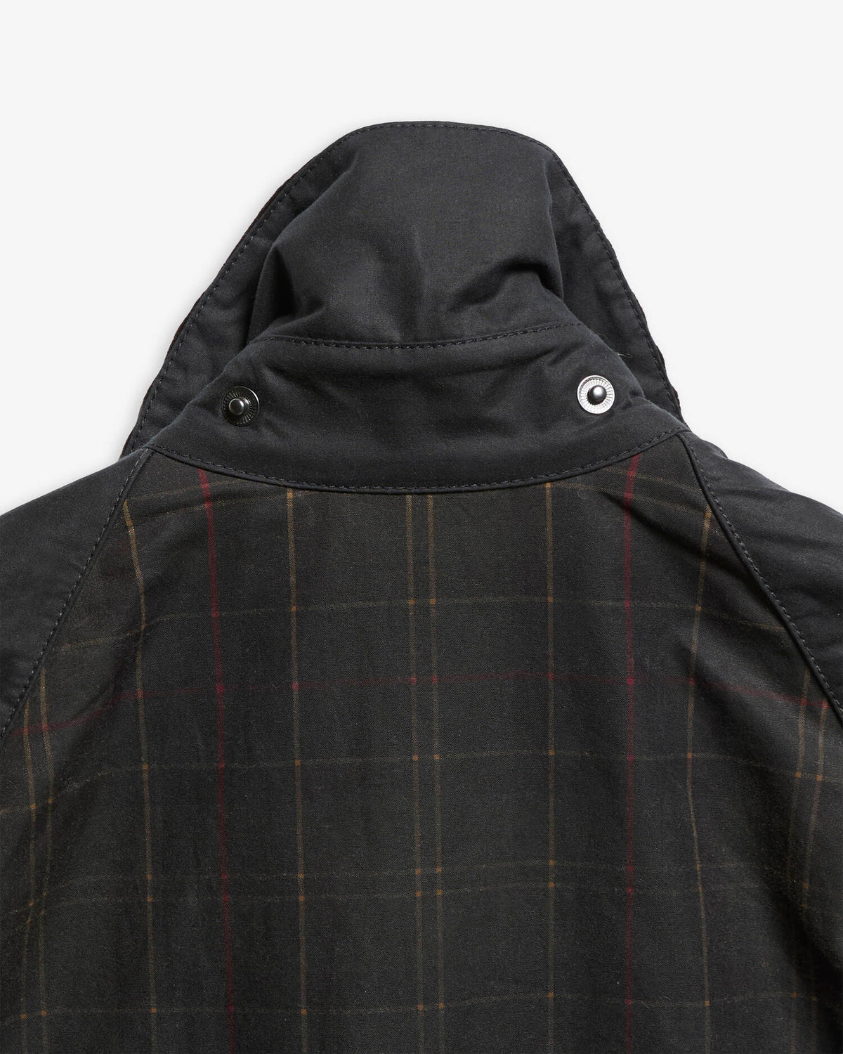 Patchwork Oversized Bedale Waxed Jacket