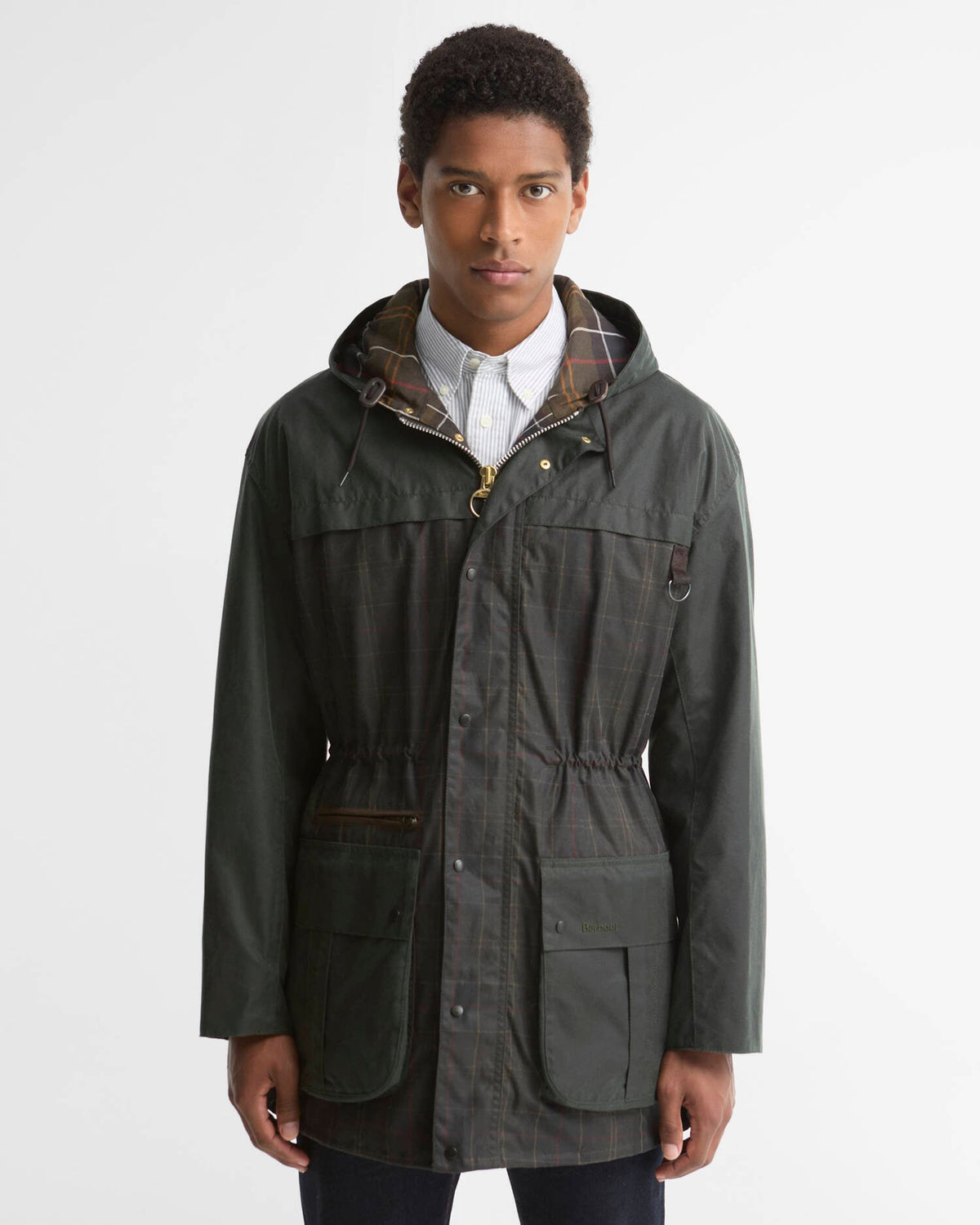 Icons Tartan Durham Waxed Jacket
