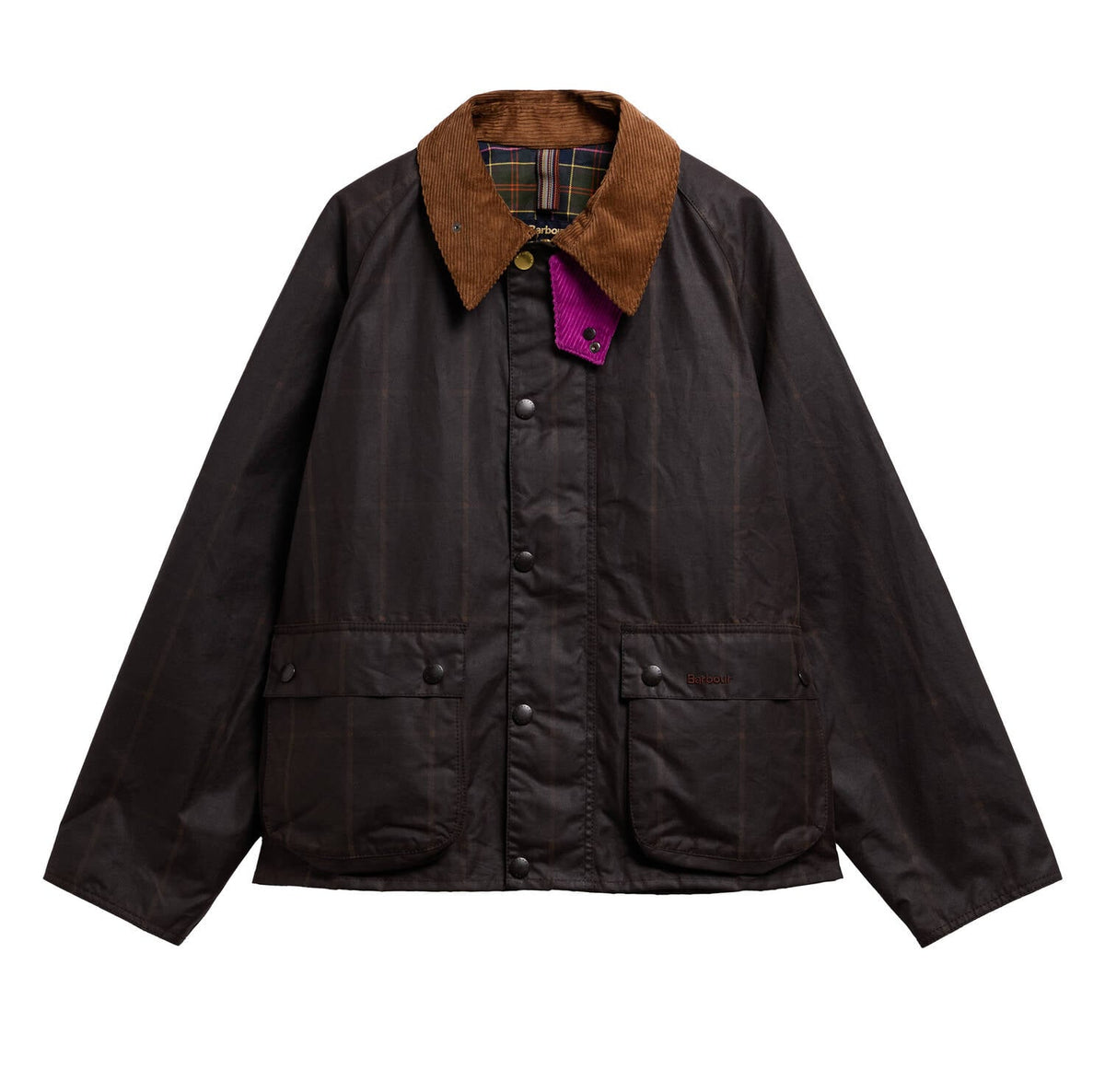 Paul Smith Loves Barbour Transport Windowpane Waxed Jacket