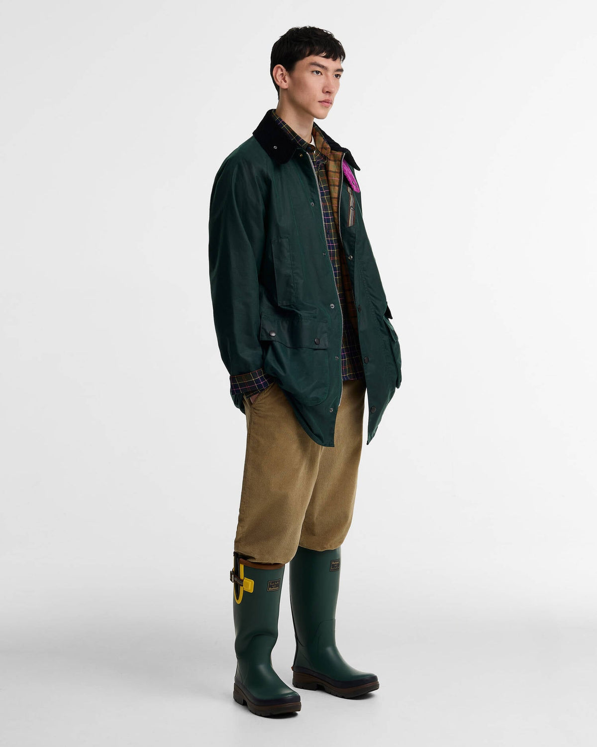 Paul Smith Loves Barbour Gamefair Waxed Jacket