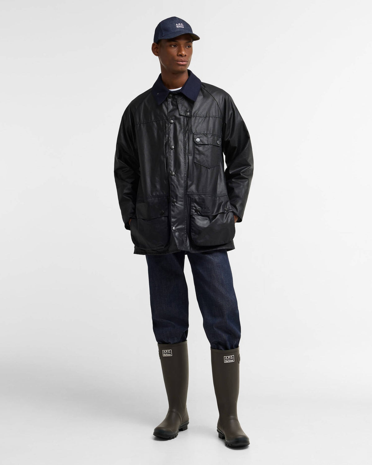 Barbour x A.P.C. Beaufort Waxed Jacket