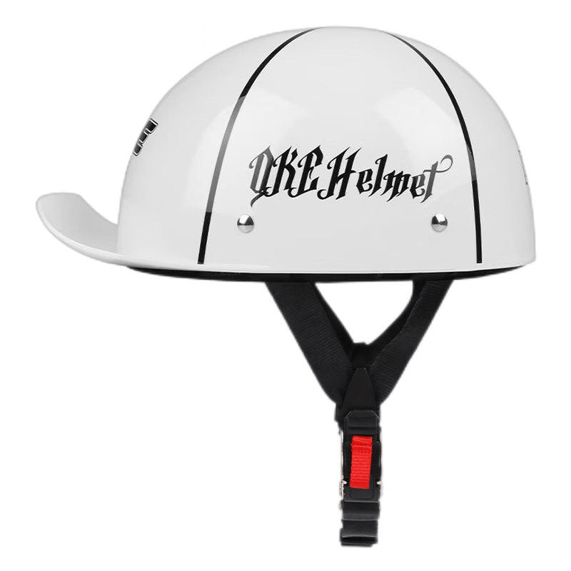Retro baseball cap motorcycle half helme-H41