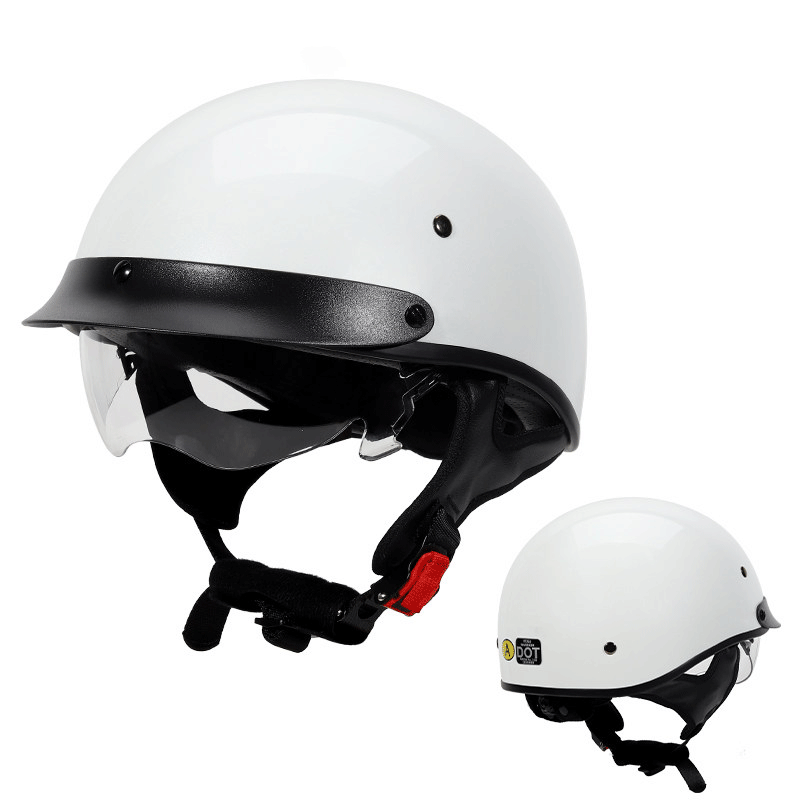 Retro motorcycle helmet-H46