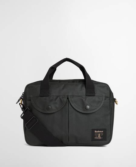 Field Waxed Laptop Bag