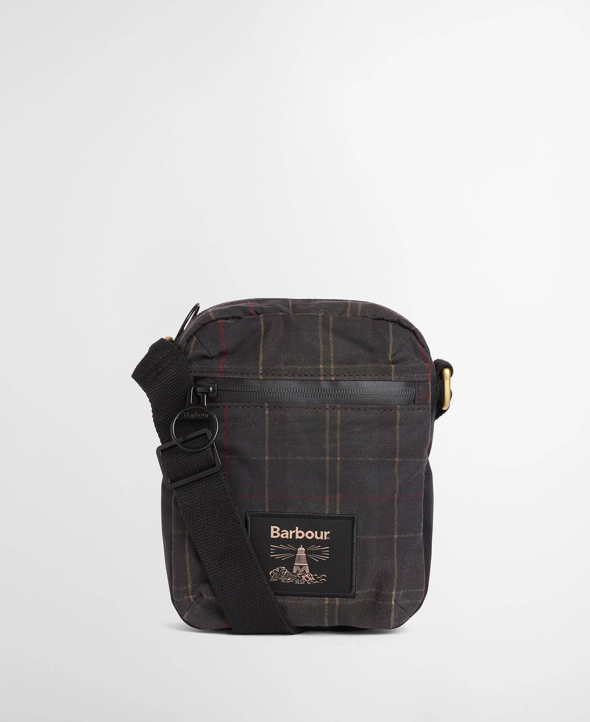 Field Tartan Waxed Crossbody Bag