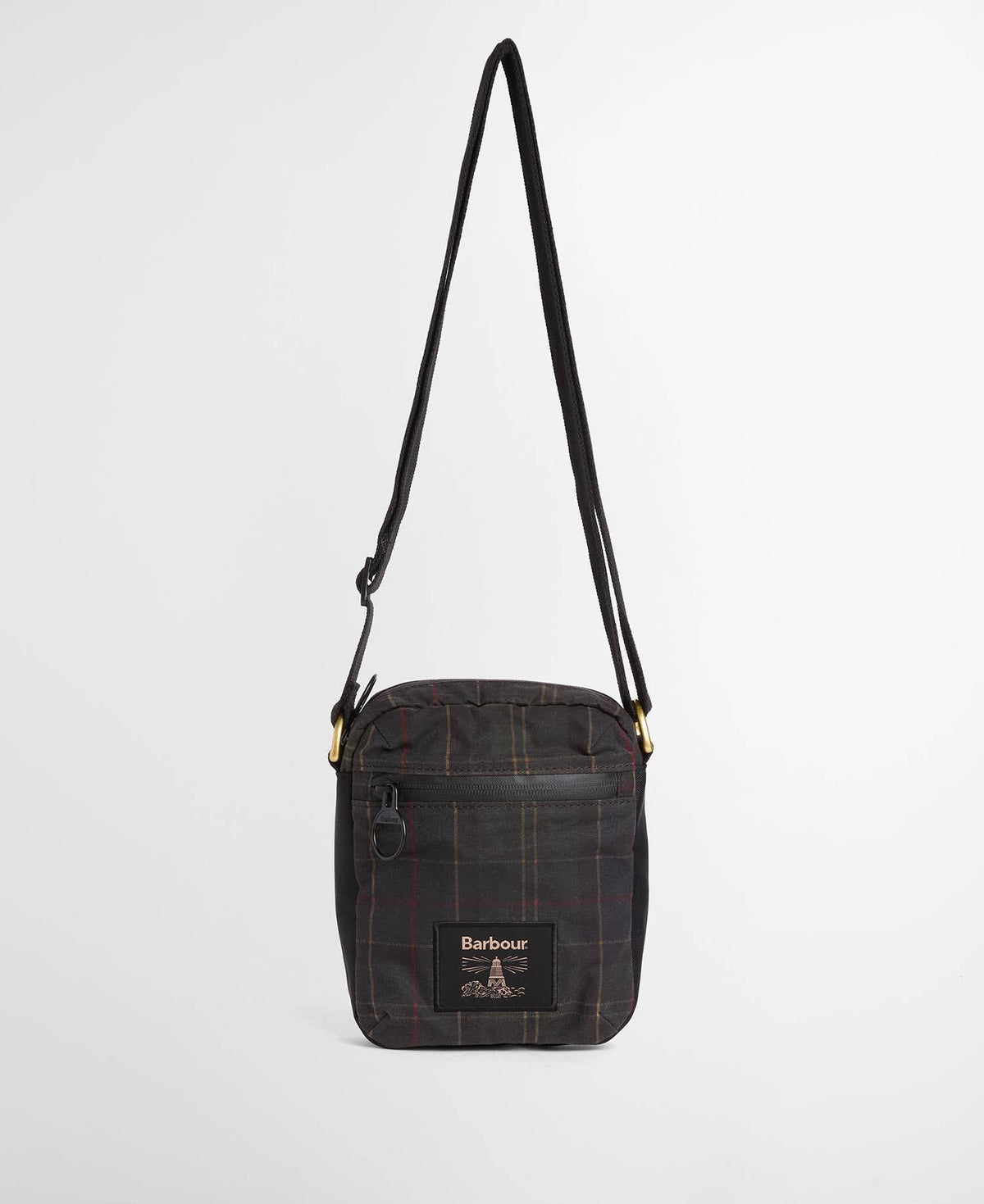 Field Tartan Waxed Crossbody Bag