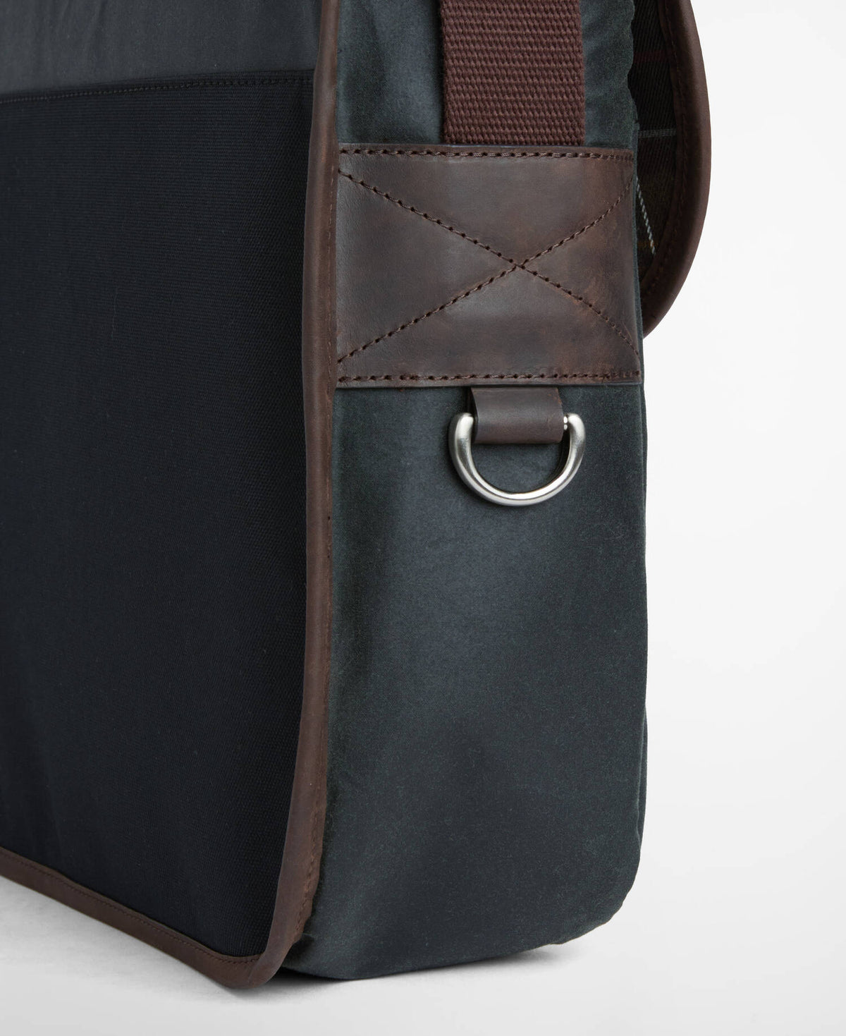 Barbour x A.P.C. Waxed Tarras Bag