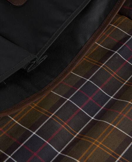 Barbour x A.P.C. Waxed Tarras Bag