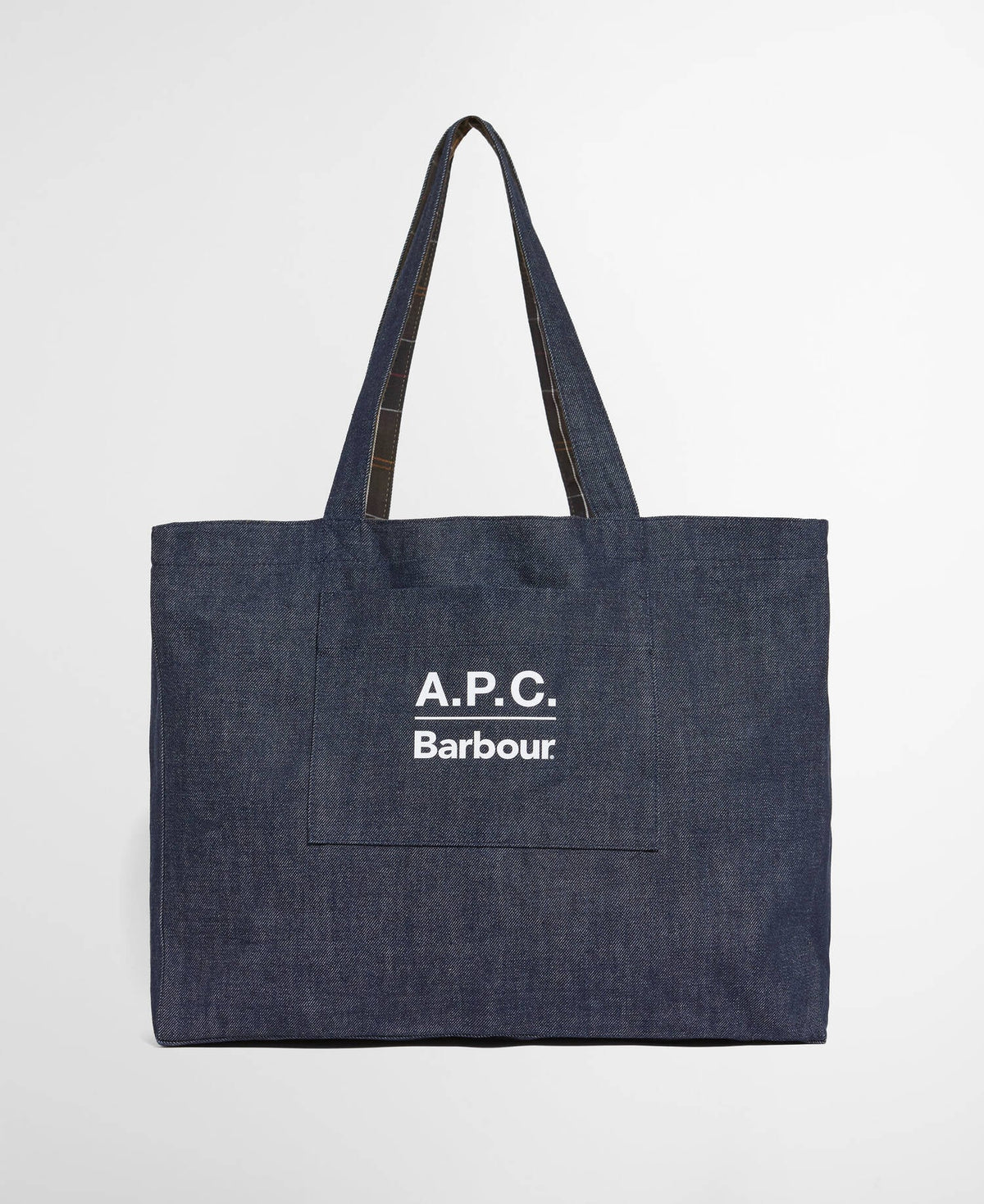 Barbour x A.P.C. Denim Weekender Holdall Bag