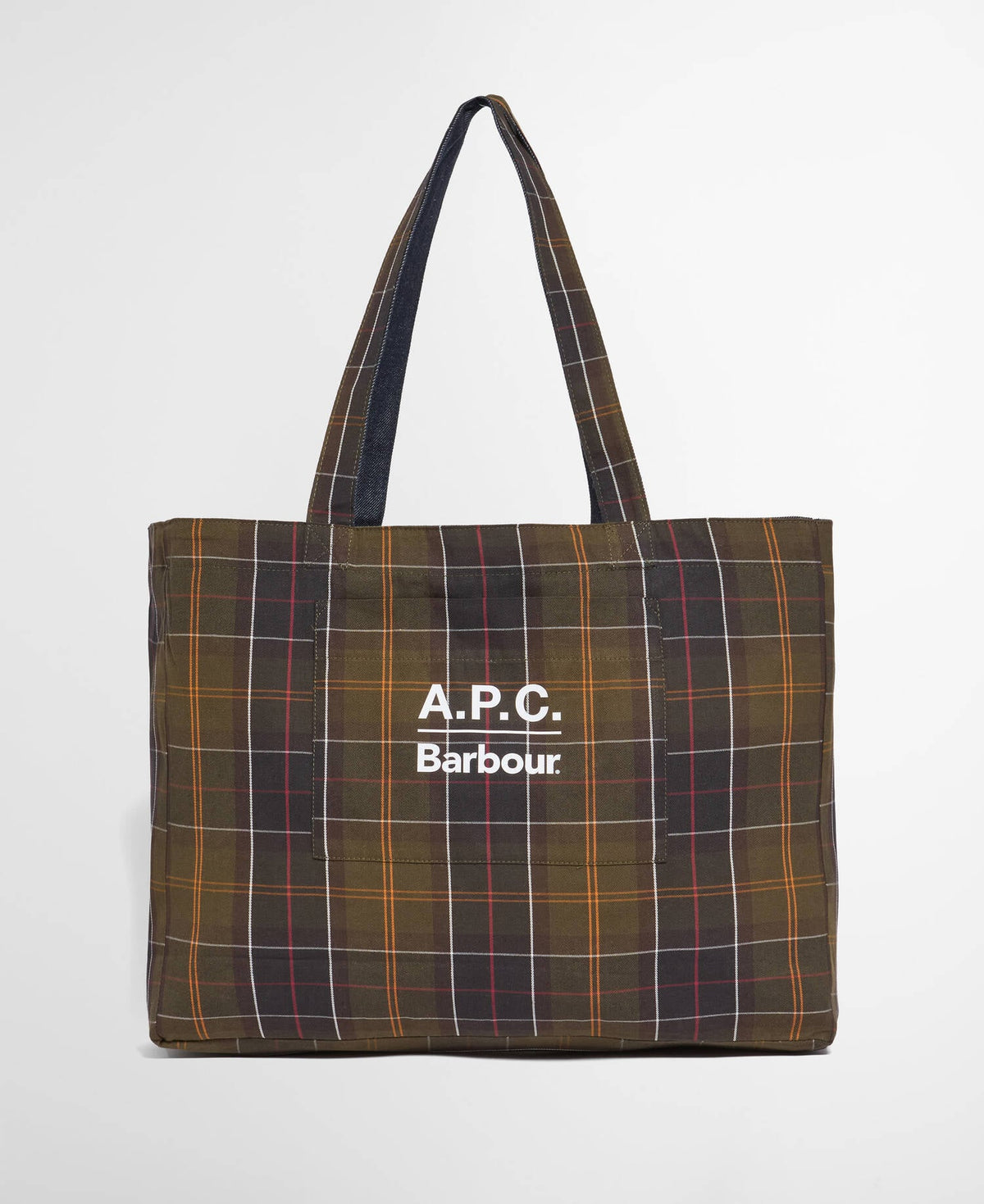 Barbour x A.P.C. Denim Weekender Holdall Bag