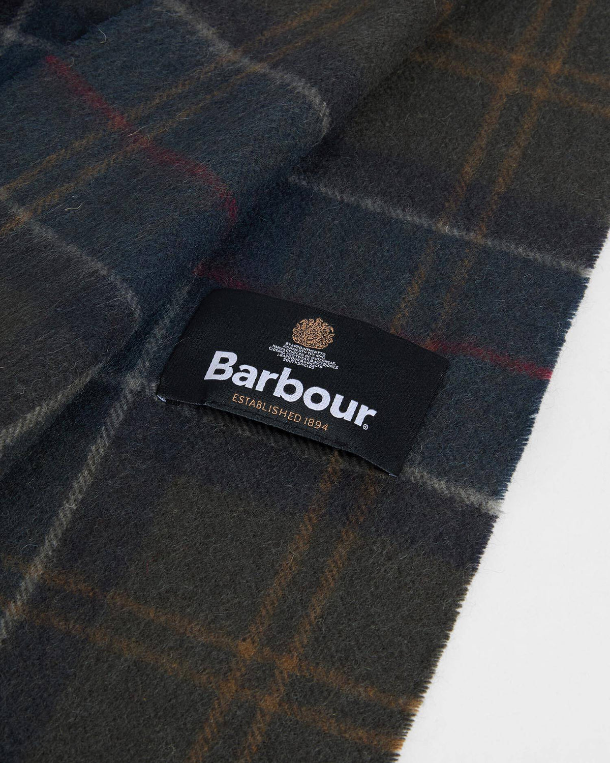 Braden Tartan Wool Scarf