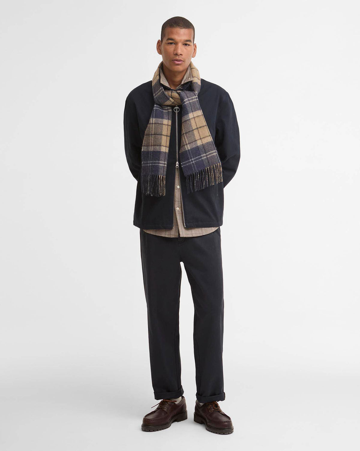 Dramside Reversible Lambswool Scarf