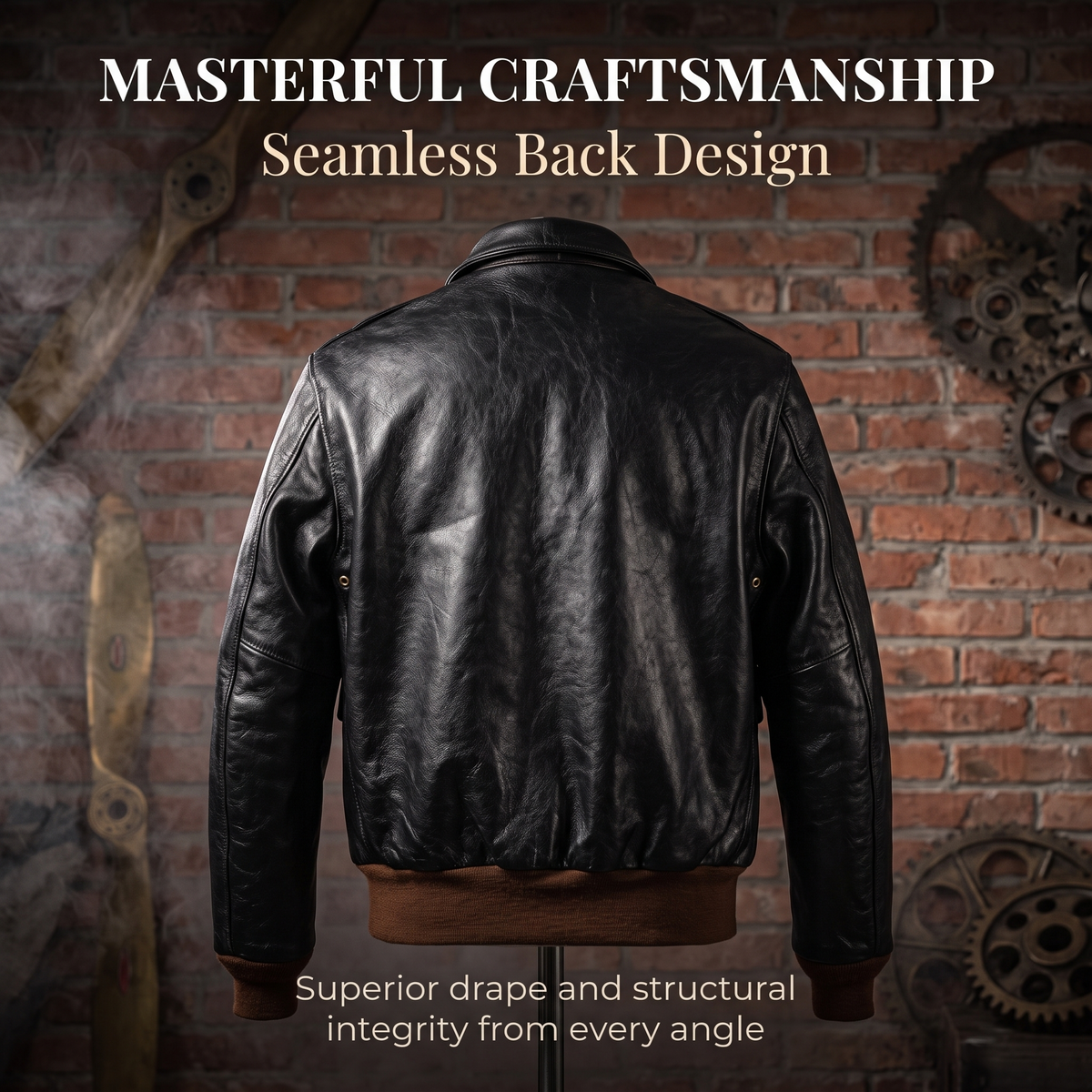 Eastman Great Escape 16159 Horse Leather Flight Jacket-J07