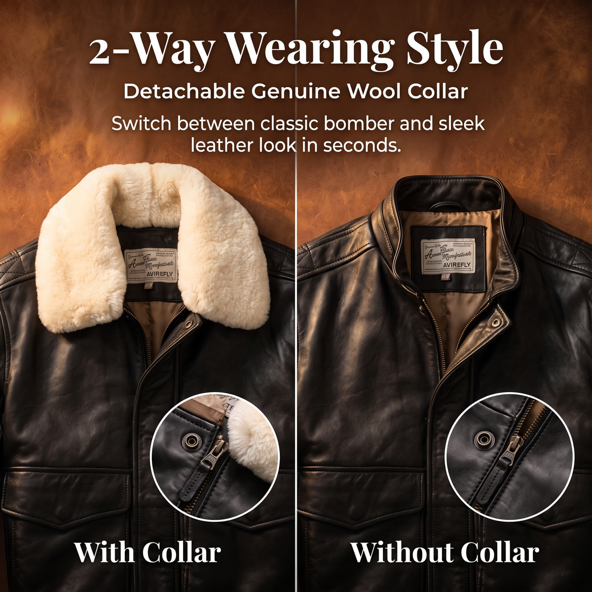 G1 Flight Suit Leather Jacket - J56