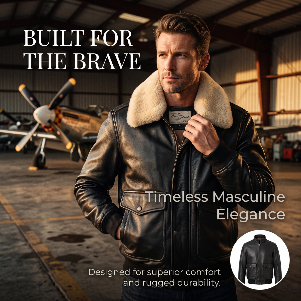 G1 Flight Suit Leather Jacket - J56