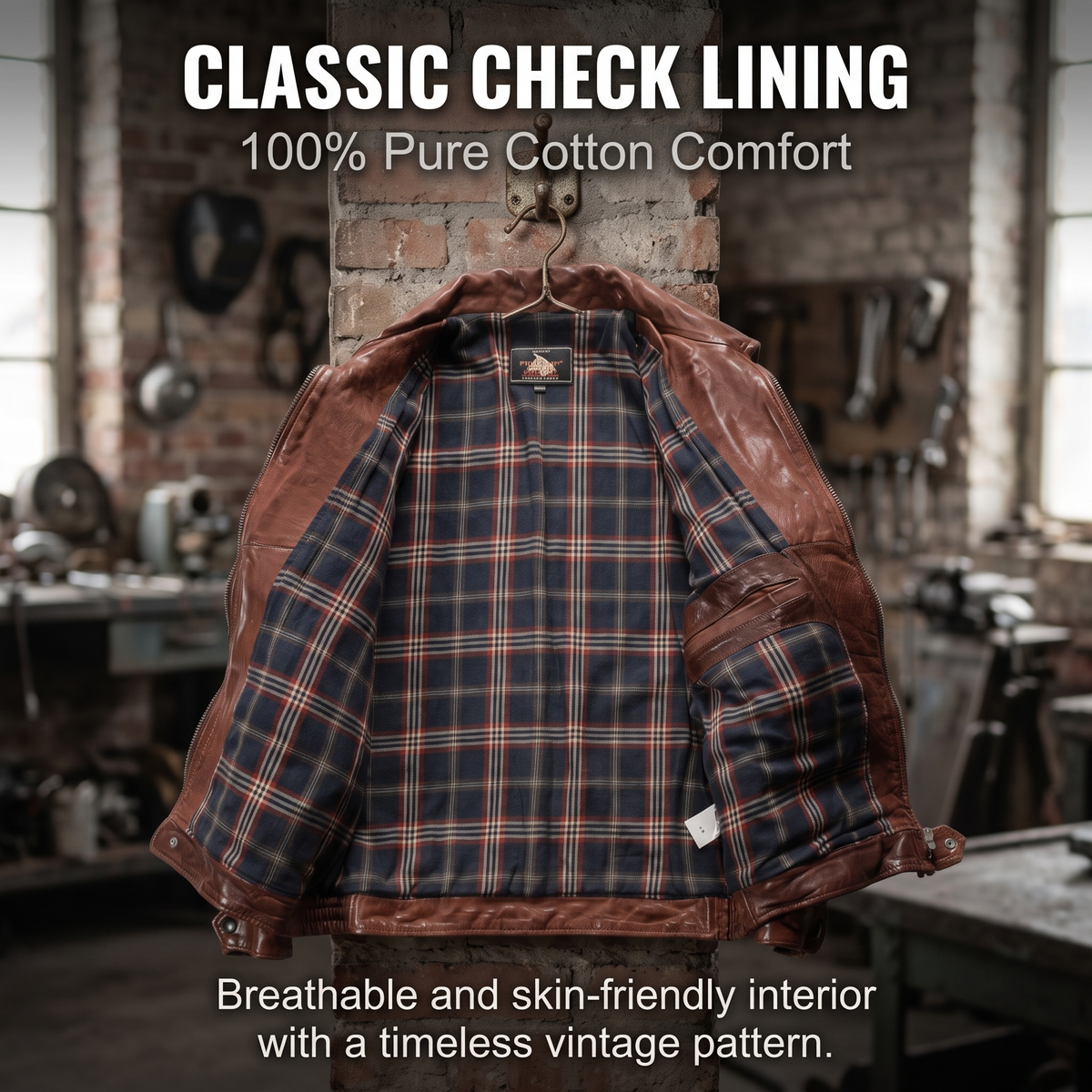 Retro Lapel Casual Flight Jacket - J52
