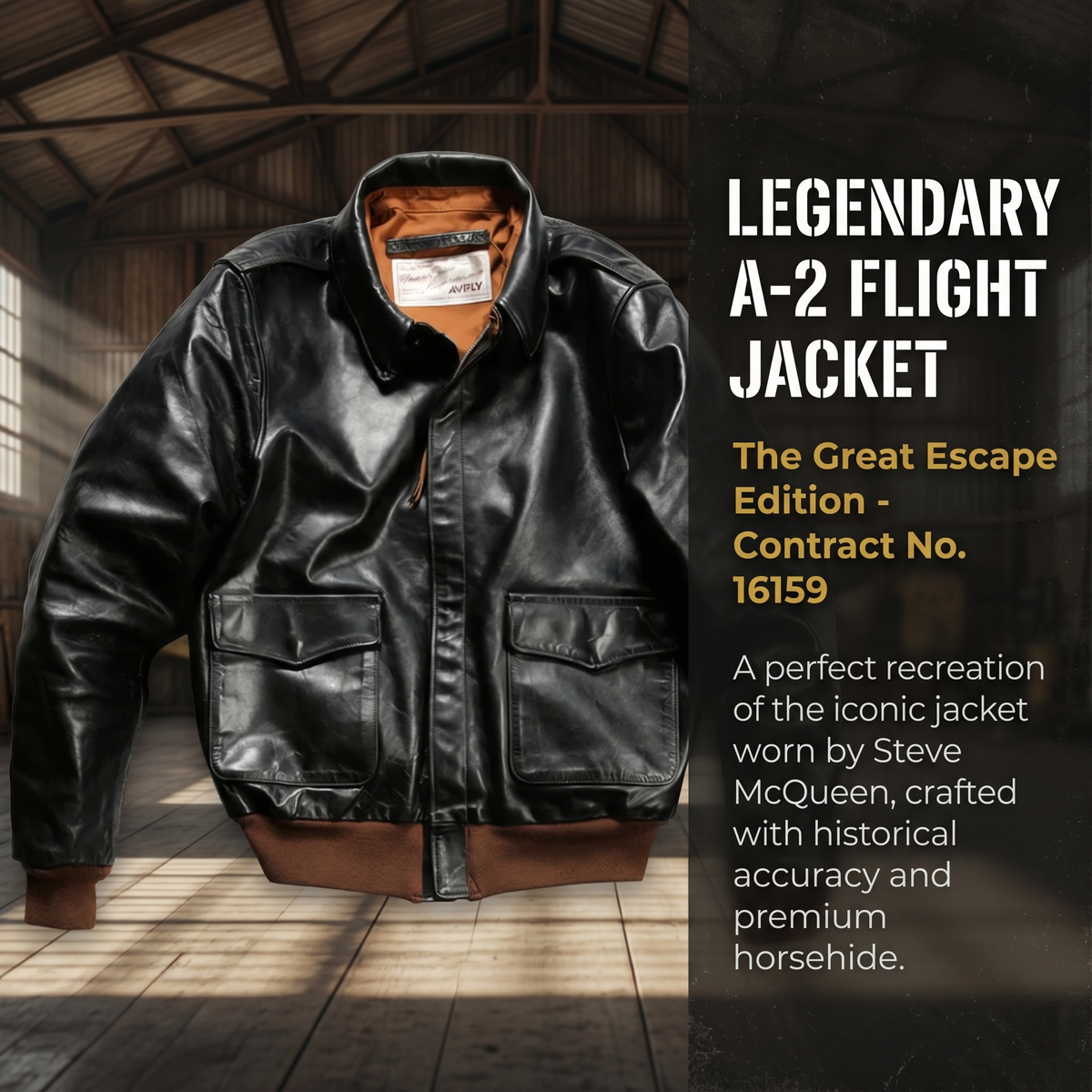 16159 Classic Reissue American A-2 Pilot Jacket- J47