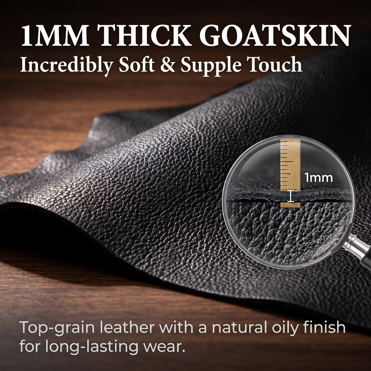 Air flight suit thick goatskin jacket-J14