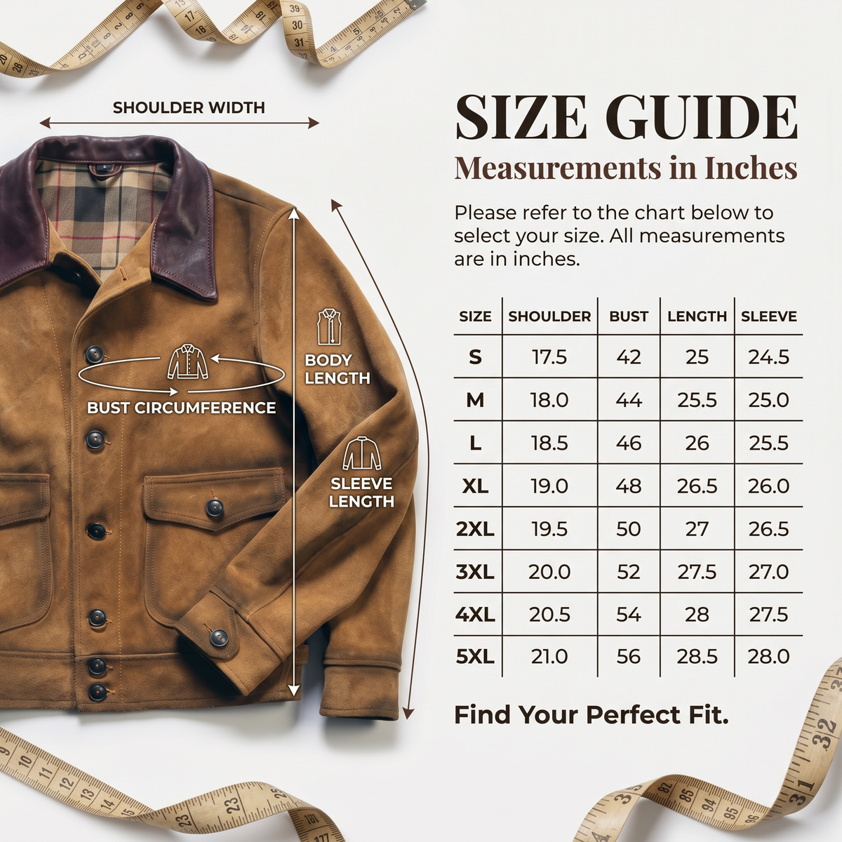 Handmade Vintage Natural Cow Suede Leather Jacket-J01
