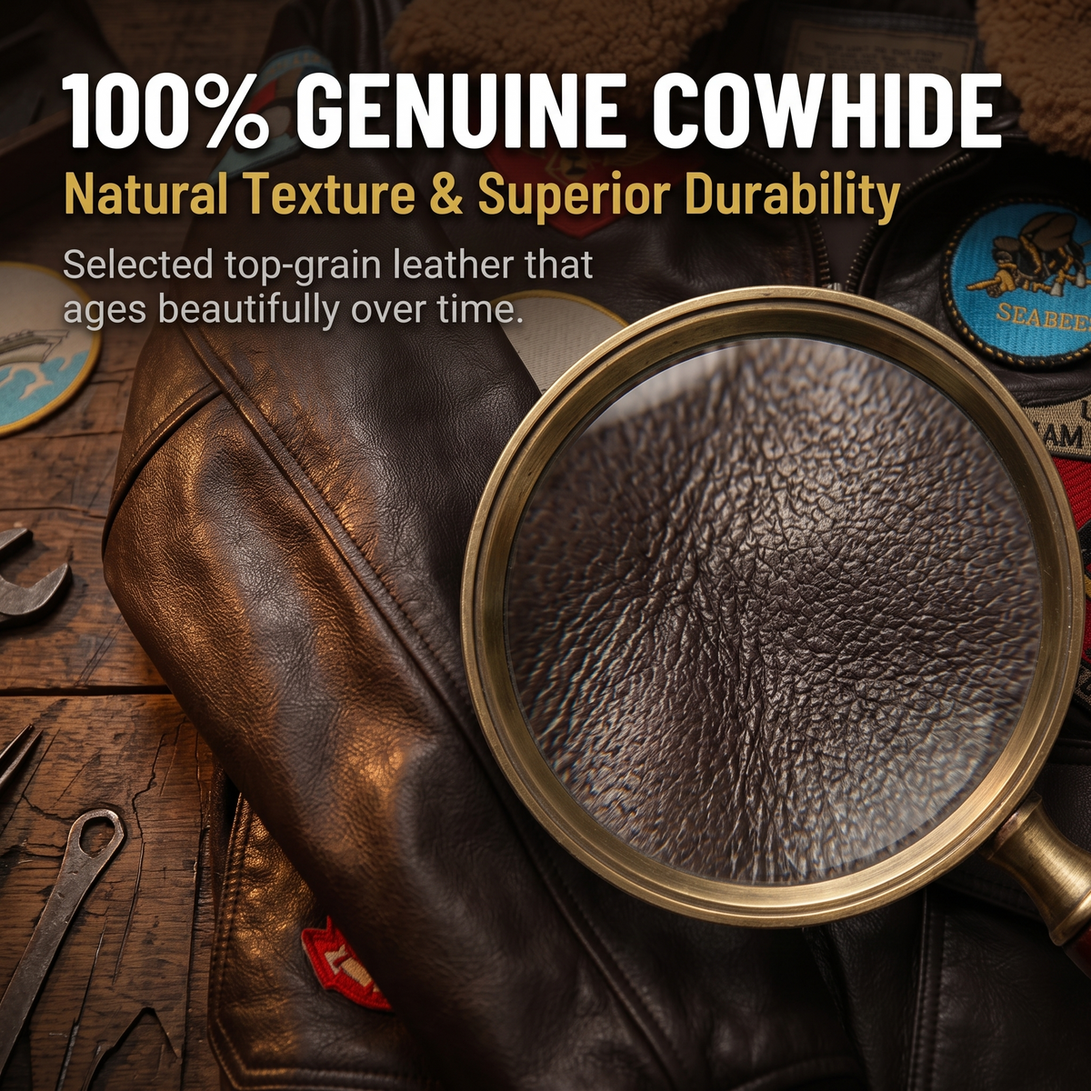 G1 flying cowhide jacket genuine leather casual jacket-J02