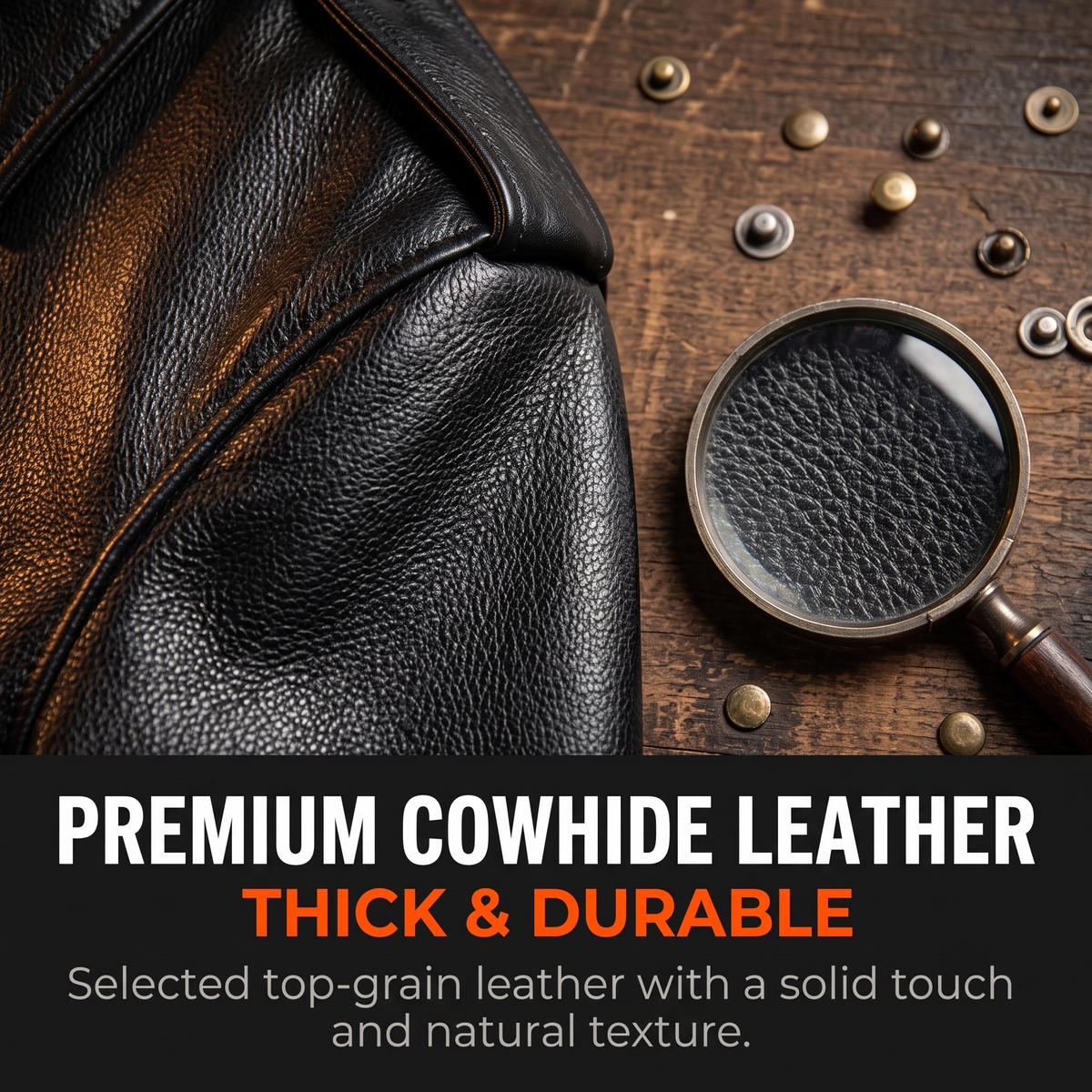 HARLEYANGEL genuine leather jacket-J18