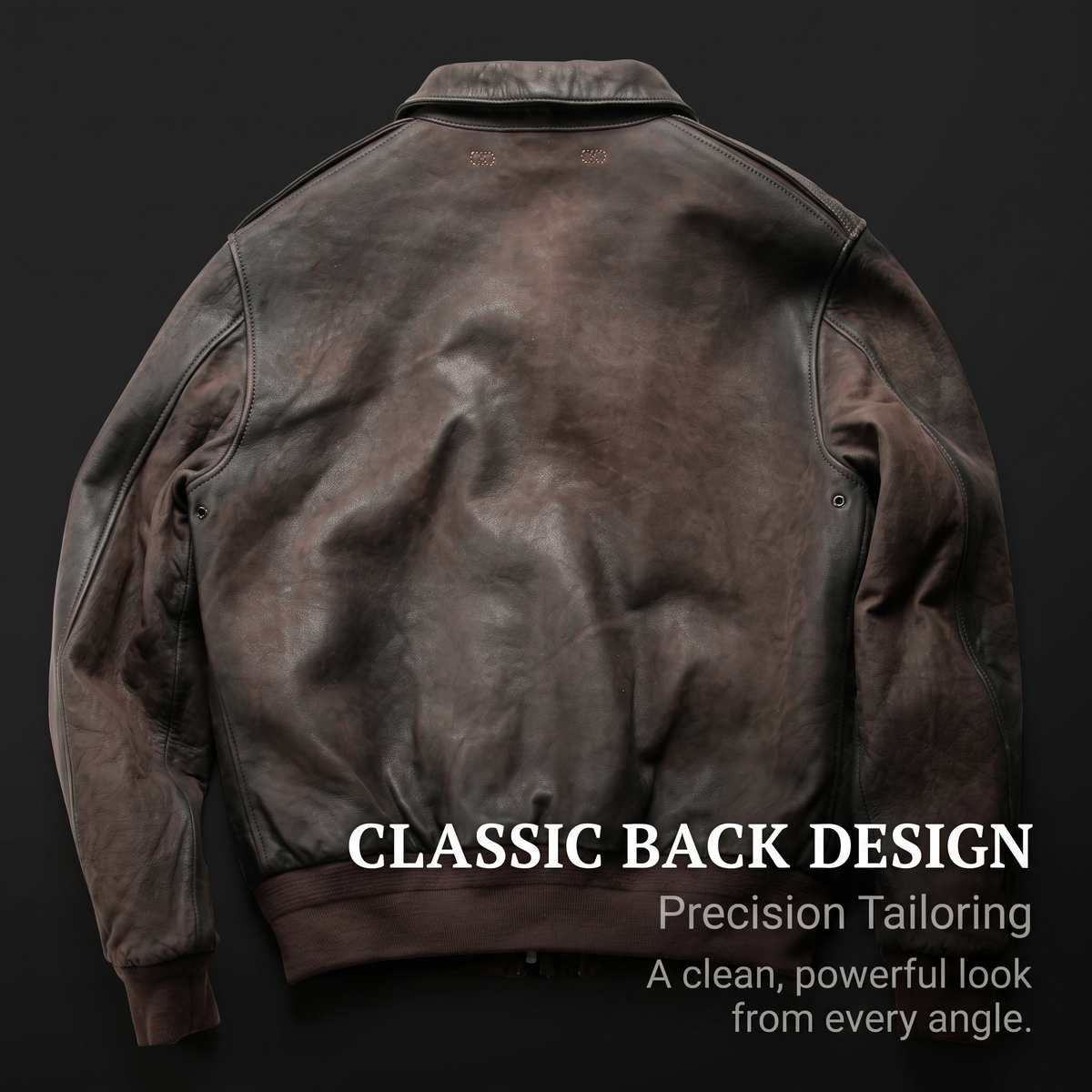 Vintage A2 Goatskin Flight Jacket - J48