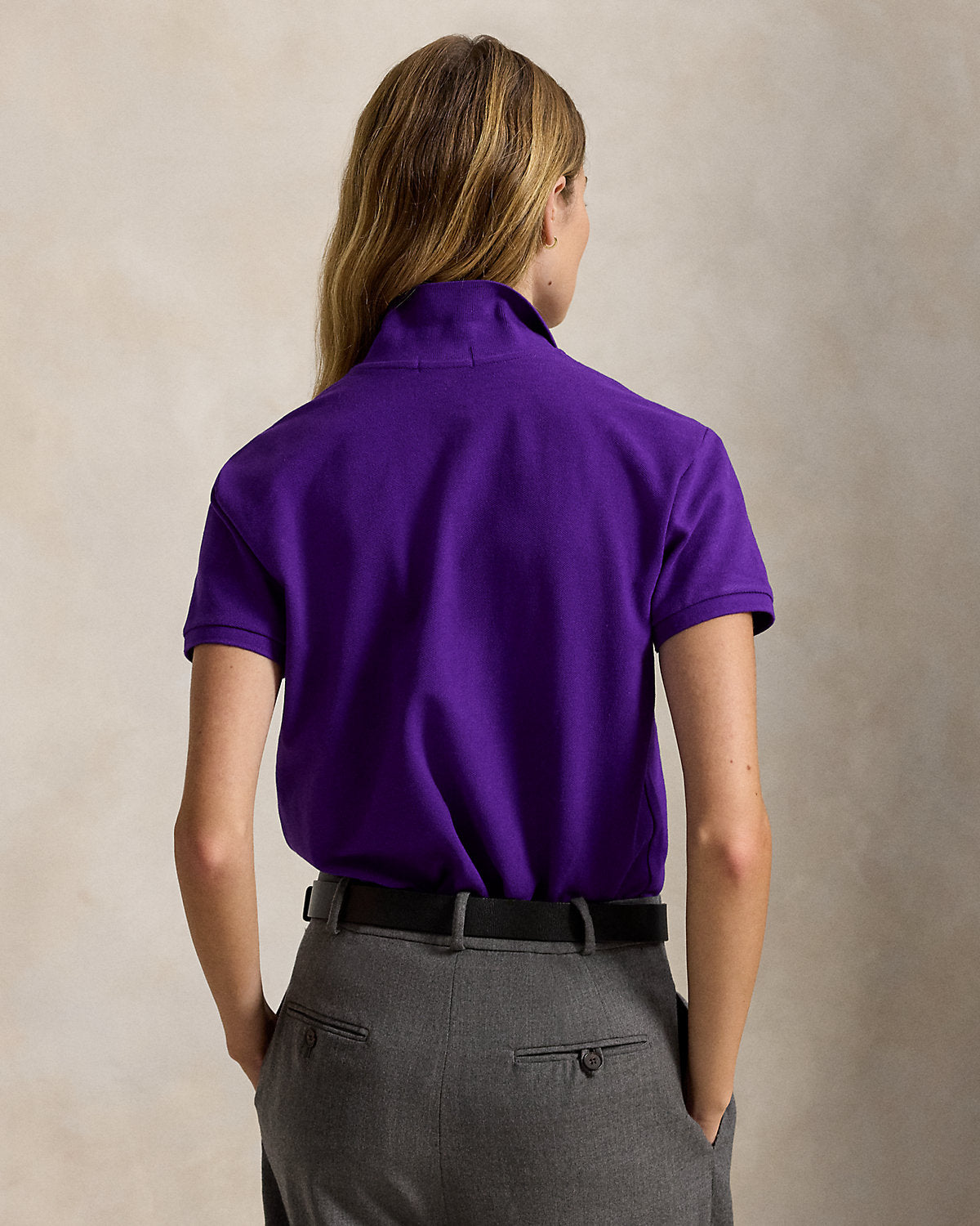 The Iconic Classic Fit Mesh Polo Shirt