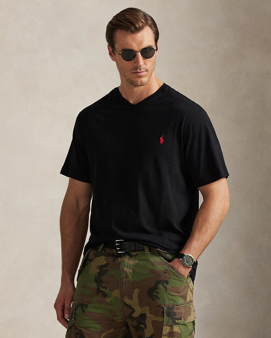 Jersey V-Neck T-Shirt