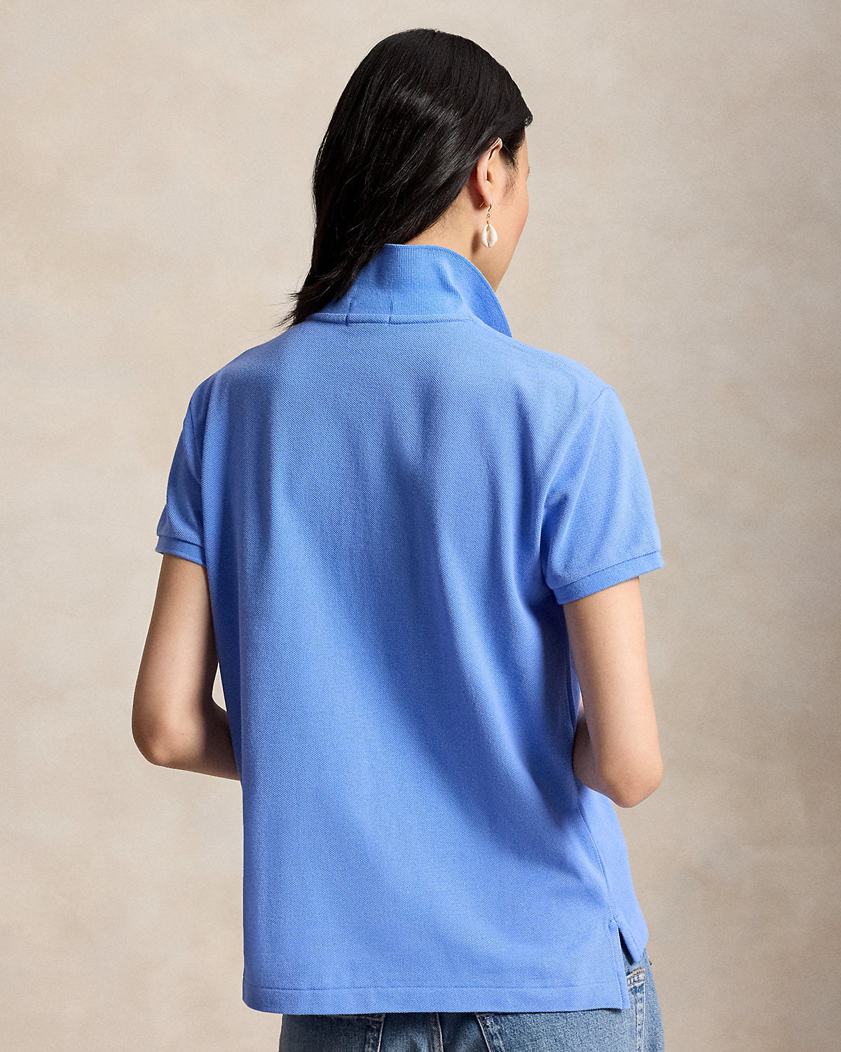 The Iconic Classic Fit Mesh Polo Shirt