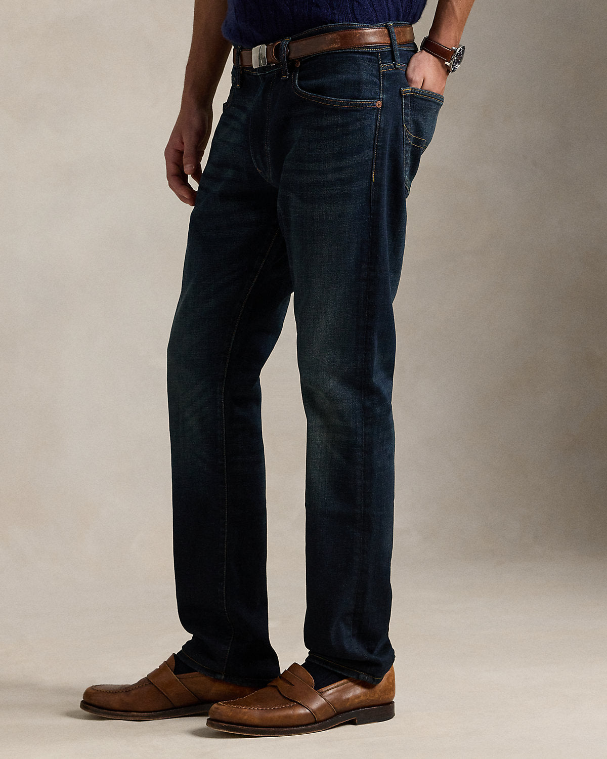 Varick Slim Straight Stretch Jean