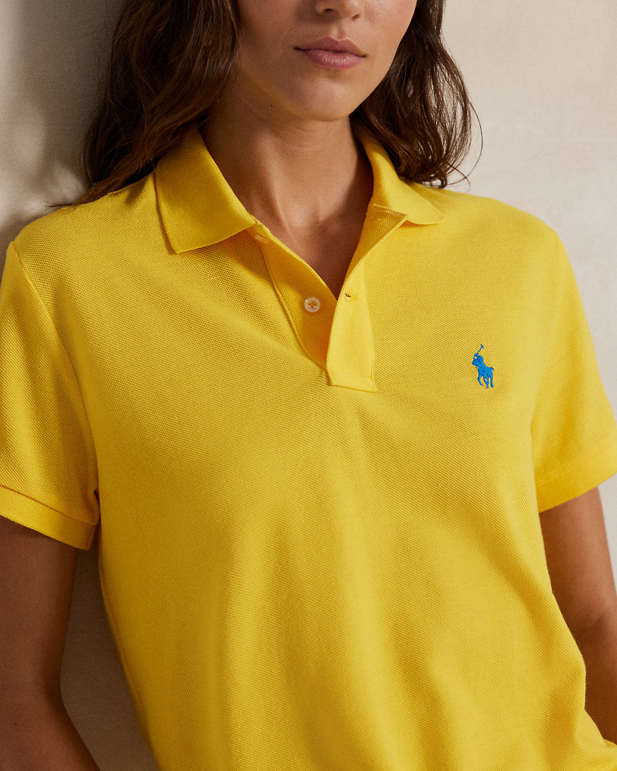 The Iconic Classic Fit Mesh Polo Shirt